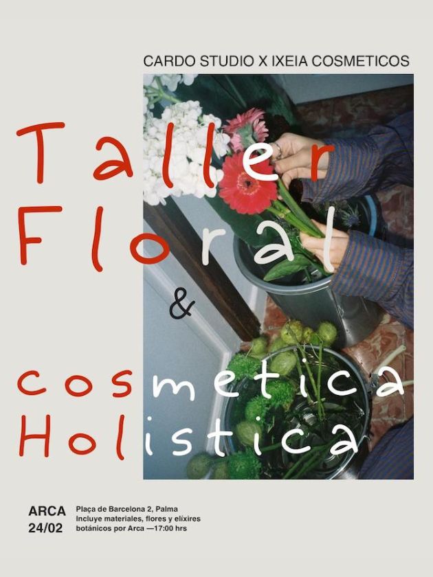 Taller de diseño floral y cosmética holística. Palma de Mallorca